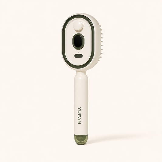 Brosse Masseur Capillaire Vibrante à spray